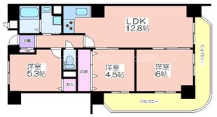 クリアクレセント住之江の物件間取画像